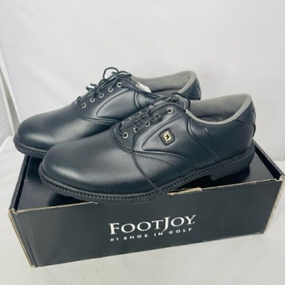 FootJoy Originals Leather Soft Spike Men\'s Golf Shoes Medium, 45331 9M Brand new main image 4